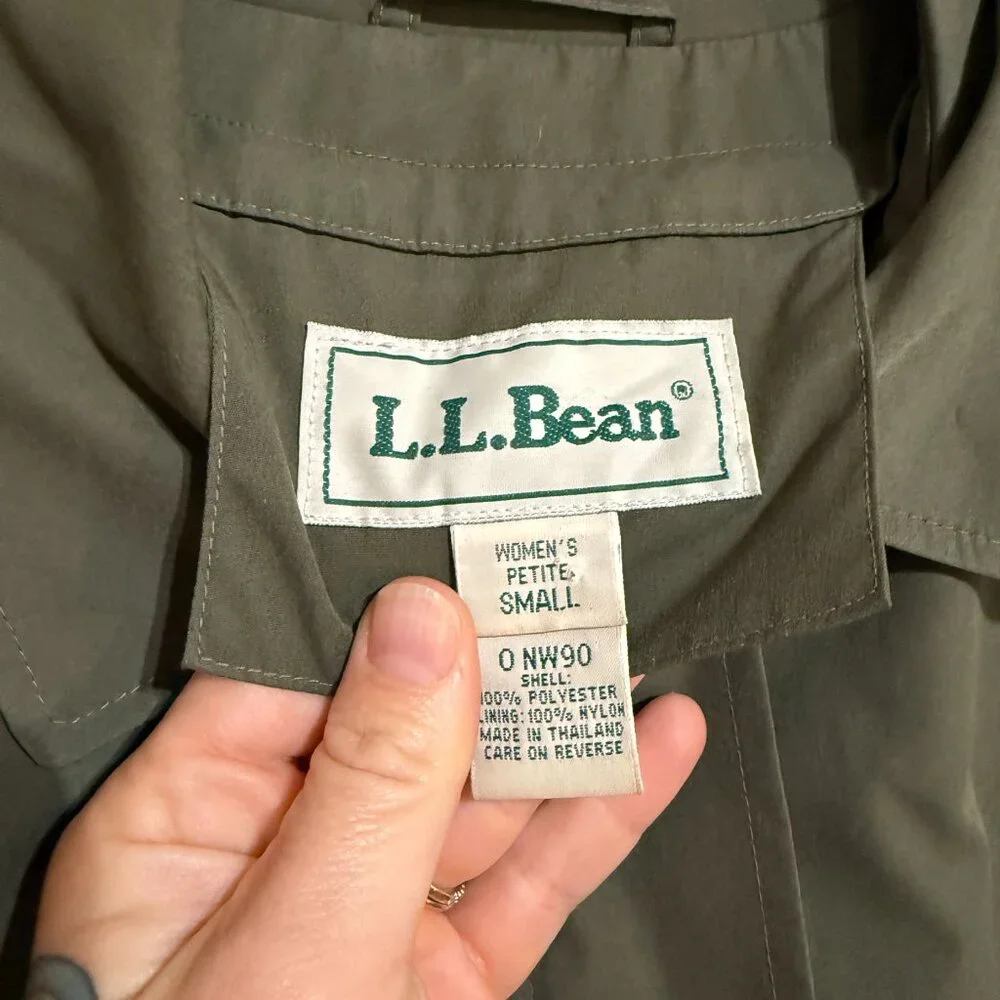 EUC Vintage L.L. Bean Chore Jacket, Small, in Olive Drab - Picture 2 of 5